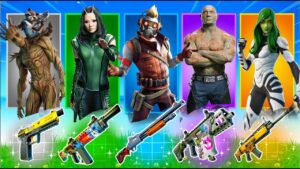 der *ZUFÄLLIGE* GUARDIEN OF THE GALAXY SKIN in Fortnite!