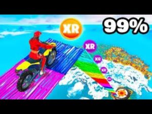 wir fahren 100 MEGA RAMPEN in FORTNITE!