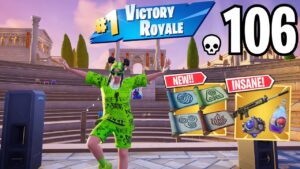 107 Elimination Billie Eilish Solo vs Squads WINS Full Gameplay (NEW FORTNITE CHAPTER 5 SEASON 2)!
