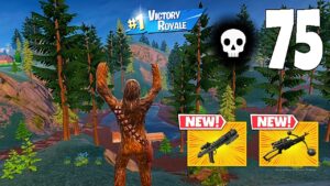 75 Elimination Solo Vs Squads "Zero Build" Gameplay Wins (Fortnite chapter 5)