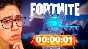 ¡AHORA MISMO! MINI EVENTO FINAL **NUEVA FASE** LA ESTATUA DEL OLIMPO SE DESPIERTA en FORTNITE!