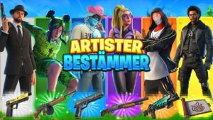 ARTIST SKINS BESTÄMMER MINA VAPEN I FORTNITE