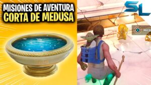 Como COMPLETAR TODAS las MISIONES DE AVENTURA CORTA DE MEDUSA FORTNITE