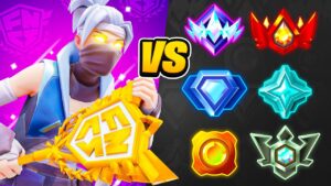 FNCS Champion vs EVERY Rank At Once