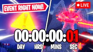 FORTNITE EVENT COUNTDOWN LIVE🔴 24/7 & Fortnite Chapter 5 Season 3 Countdown!