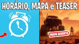 FORTNITE - HORÁRIO TEMPORADA 3, NOVO ÔNIBUS e MAPA?
