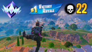 High Kill Solo Ranked Win Full Gameplay (Fortnite Chapter 5 Season 2)