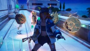 LINA SCORCH vs 4 MEDALLIONS & MYTHIC’S CHALLENGE (Fortnite Chapter 5 Season 2)