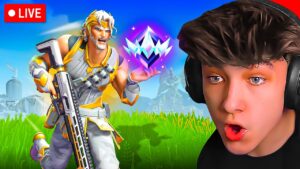 🔴LIVE! - Grinding #1 UNREAL RANK in FORTNITE!
