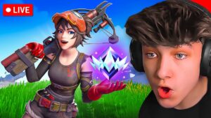 🔴LIVE! - Grinding BRONZE to UNREAL in SEASON 3! (Fortnite)