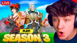 🔴LIVE! - Winning FIRST *TOURNAMENT* of SEASON 3! (Fortnite)