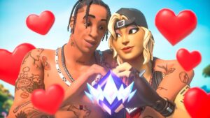 Ma COPINE m’aide à PASSER UNREAL sur FORTNITE ! (elle est trop forte)