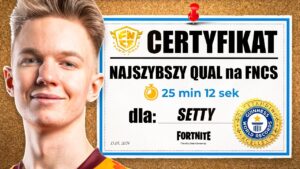 NAJSZYBSZY QUAL na FINAŁY FNCS w Fortnite