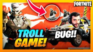 RANKED MAÇTA YENİ ARABA METASI ! RAKİP ÇILDIRIYOR (Fortnite Troll)