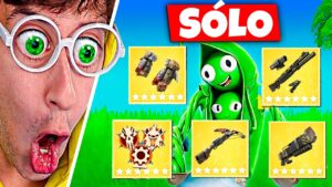 Reto SÓLO MÍTICAS 💎🔥!! (imposible 🥵) - Fortnite TEKENDO