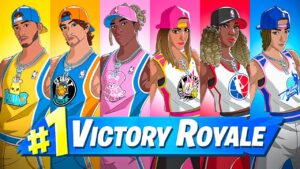 SKIN NBA ALÉATOIRE CHALLENGE sur FORTNITE ! (skin de basket)