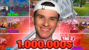 So SPIELEN die BESTEN FNCS CHAMPIONS um 1 MILLIONEN in Fortnite! - Tag 2 💰👑
