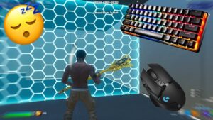 Steelseries Apex Pro Mini ASMR Chill🤩 Piece Control 1v1🏆Fortnite Keyboard ASMR