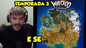 e se ... o MAPA da TEMPORADA 3 FOR ASSIM 😱🤯 - FORTNITE