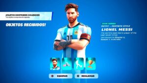 Como CONSEGUIR la *NUEVA* SKIN de MESSI en FORTNITE ❓🎁 (FECHA, SKINS, EMOTES y MÁS)