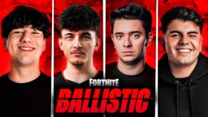 ESSE SQUAD ESTÁ ABSURDO! FORTNITE BALLISTIC PRIMEIRA PESSOA!