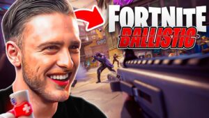 Je découvre Fortnite en PREMIÈRE PERSONNE (c'est trop bien)