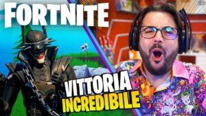Vittoria INCREDIBILE in Solo in FORTNITE