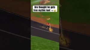 Bro thought he was getting free mythic loot 🤣 #fortnite #funny