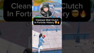 CLEANEST WALL CLUTCH IN FORTNITE HISTORY 🤯🔥#fortnite #shorts #gaming #clutch