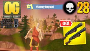 Fortnite OG Season 2 | 28 Elimination Solo Vs Squads Gameplay