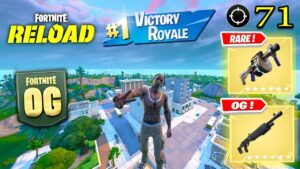 OG Fortnite Reload | High Kill Gameplay | Keyboard & Mouse