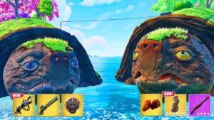 die SUPER SCHILDKRÖTEN CHALLANGE in Fortnite (krank)