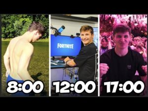 1 TAG im LEBEN eines FORTNITE CONTENT CREATORS!