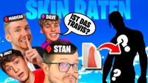 4 CREATOR FORTNITE Skin BINGO mit Magican, Jonzy, DaveNite
