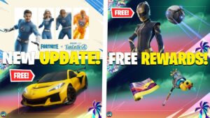 FREE Corvette ZR1 & Skin in New Fortnite Event! Fantastic Four Skins REVEALED!