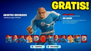 *GRATIS* COMO CONSEGUIR LAS SKINS de LOS 4 FANTASTICOS en FORTNITE..!! 🎁💥 (SKINS GRATIS FORTNITE)
