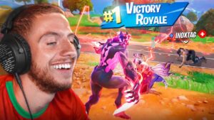 J’me suis TRANSFORMÉ en CRÉATURE sur Fortnite ! 😳(avec Inoxtag)