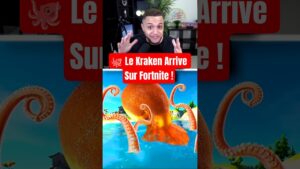 Le Kraken Arrive Sur Fortnite !