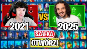 MOJA SZAFKA 2021 VS 2025 w Fortnite