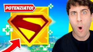 SUPERMAN è Stato POTENZIATO! Ora è TROPPO FORTE! +30 Kill Easy e VITTORIA! Fortnite ITA
