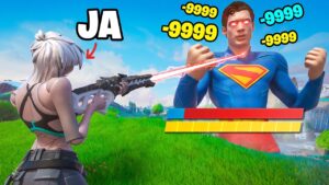 ZAGRAŁEM 1vs1 z SUPERMANEM w Fortnite