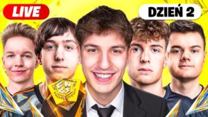 🔴 FINAŁY FNCS w FORTNITE DZIEŃ 2. *PLGUROM*