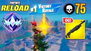 Fortnite Reload | High Kill Solo vs Squads Wins Ranked Gameplay (Keyboard & Mouse)