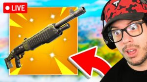 🔴 LIVE! - NEW UPDATE *PUMP SHOTGUN* in FORTNITE!