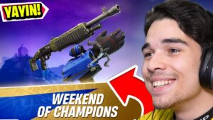 🔴YAYIN! - Yeni Bilgisayarda Fortnite *ŞAMPİYONLAR HAFTASI*