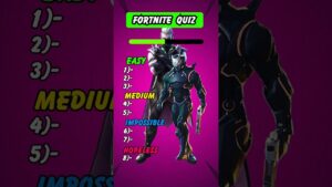 Fortnite Quiz!I Guess You Need To Improve Your Game!🤯#shorts #quiz #trivia #fortnite #battlefield