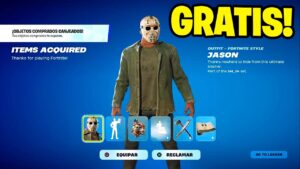 *GRATIS* COMO CONSEGUIR LA SKIN de JASON VOORHEES en FORTNITE! 🎁💥 (SKIN GRATIS FORTNITE)