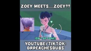 Zoey meets..... Zoey?!? #kpopdemonhunters #fortnite