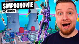 100 WIDZÓW na SIMPSONÓW w Fortnite