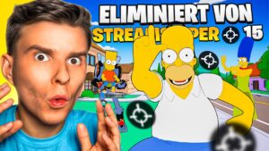 ALVI STREAMSNIPEN = ERLAUBT (FORTNITE SIMPSONS)